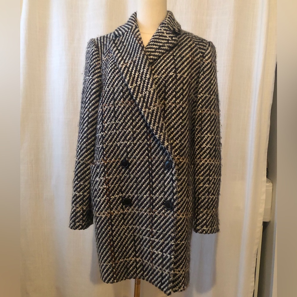 Theory Double Breasted Coat